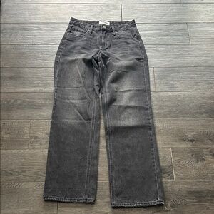 Classic Black Denim Jeans